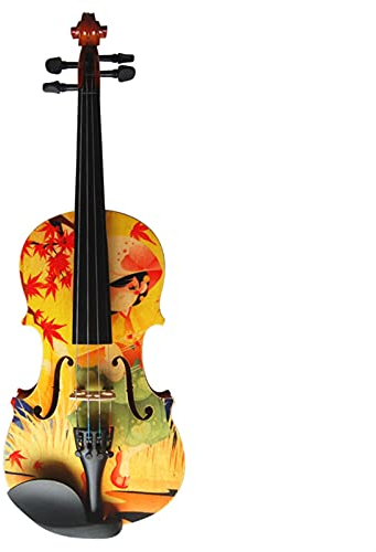 Erwachsene Geige 4/4 Größenfall Bunte Kleiner Schüler Handgemachte Alte Violine