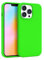 FELONY CASE - iPhone 13 Pro Max Hülle - Stilvolle Neongrüne Silikon-Telefonabdeckung - Kabelloses Laden kompatibel, 360° stoßfeste Schutzhüllen für Apple iPhone 13 Pro Max