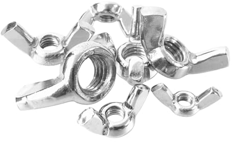 Flügelmuttern ähnl. DIN 315 (amerikanische Form) rostfreier Edelstahl V2A/A2 M3 // EHK-Verbindungstechnik