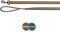 TRIXIE Fusion Gurtband, extra lang, L-XL, 1,80 m/25 mm, Graphit/Ozeanblau