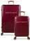 SUITSUIT Fab Seventies Classic – Kofferset 2-teilig – Handgepäck-Koffer 55 cm – Check-in Koffer 76 cm – TSA-Schloss – Dunkelrot