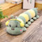 AECHII 45-100CM niedlich und kreativ Lange Raupe Plüschtier Stofftier Puppe Schlafkissen Kinder 80cm Grün