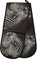 Double Oven Glove Zebra Design Heat Resistant Double Ovens Mitt Modern Cooking Gloves Potholders
