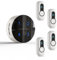 Wireless Caregiver Pager Nurse Call Button for Elderly LED Call Light Nurse Alert System Call Bell for Patients at Home Clinic/Medical Institution/Nursing Home 500+ft(4 buttons + 1 receivers)