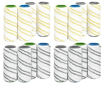 GORMEL Compatibile for Karcher FC5 FC7 FC3 FC3D Accessori for la Pulizia della Spazzola a Rullo for Pavimenti elettrici Parti di Ricambio for aspirapolvere Robot