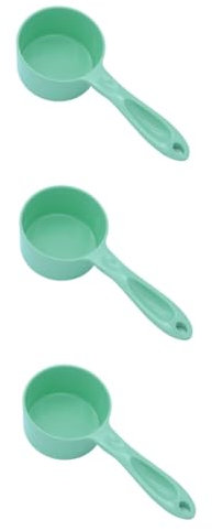 minkissy 3 Piezas Vaso Medidor Cuchara Comida De Gato Mascota