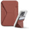 MOFT MagSafe Wallet Ständer für iPhone 16/15/14/13/12 Serie Kompatibel mit MagSafe, MOVAS Vegan Leder Magnetischer Handyständer mit 3 Betrachtungswinkeln, 2 Kartenhalter (Sienna Brown)