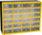 Akro-Mils 10124 - Cassettiera in plastica a 24 cassetti per l'organizzazione del garage, per riporre Lego, cassetta degli attrezzi per insegnanti, organizer per trucchi e altro, 50 cm di larghezza x