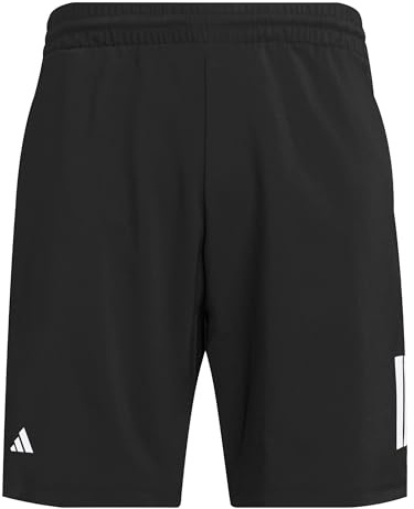 adidas Herren Club Tennis Climacool 3-Stripes Shorts, Black, M 9 inch