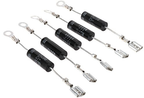 NOPOXA 5 x Mikrowellen-Zubehör, unidirektional, Hochspannungs-Dioden-Gleichrichter