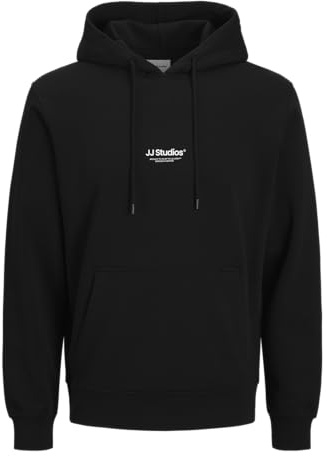 JACK & JONES Male Kapuzenpullover Plus Size Gedruckt Kapuzenpullover