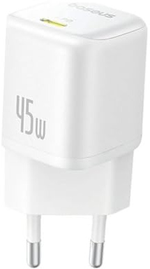 Baseus PicoGo GaN Ultra-Mini USB-C 45W Power Adapter White