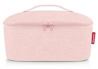 reisenthel coolerbag M Pocket Twist Blush – Kühltasche mit Obermaterial aus recycelten PET-Flaschen – Ideal für das Mittagessen unterwegs