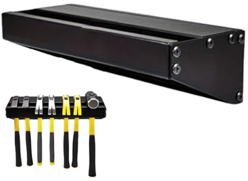 Dtaigou Hammer Holder,Wall Mounted Tool Rack - Space Saving Garage Organization, Workbench Accessories For Construction Site