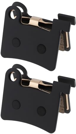 OTOTEC 2 Pair Disc Brake Pads for Electric Bikes E-Scooters Resin Semi-Metallic, Fits E-Bike Calipers