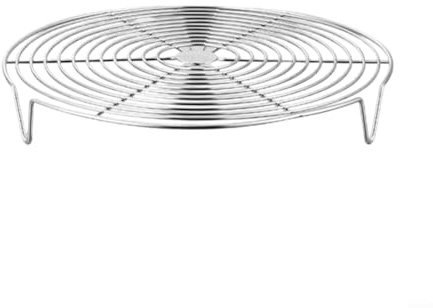 Grille de cuisson à la vapeur multifonction en acier inoxydable pour casseroles et poêles, convient pour cuire des boulettes, des œufs et des grillades, facile à nettoyer et à rouiller (28 cm)