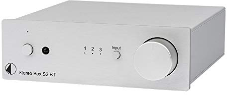 Pro-Ject Stereo Box S2 BT Amplificatore Bluetooth, Argento