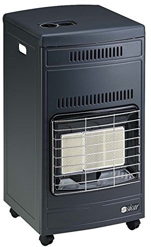 STUFA GAS INFRAROSSI TERMOVENTILATA SICAR VALVOLA SICUREZZA 4200 WATT EURO 92 T