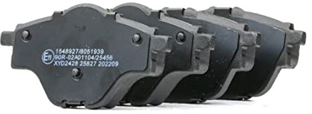 RIDEX 402B0866 Bremsbelagsatz Bremsbeläge Hinten mit Zubehör Kompatibel mit PEUGEOT 3008 SUV M