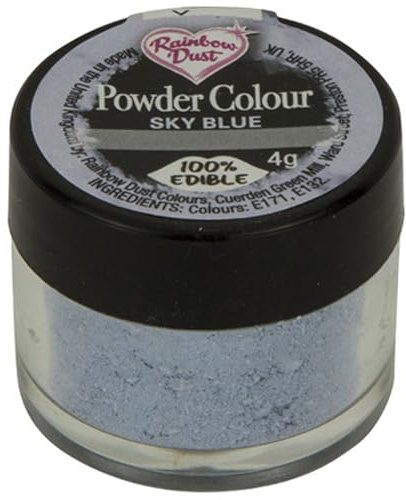 Rainbow Dust Powdered Food Colouring - (Sky Blue)
