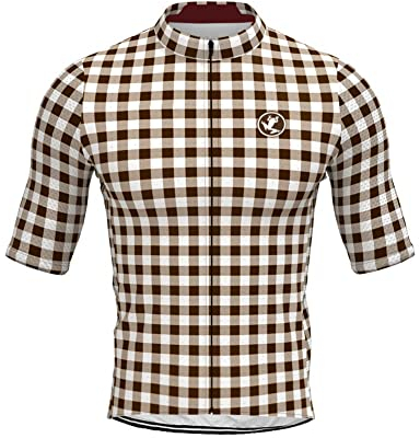 UGLY FROG Milchfaser Rennrad Radtrikot Kurzarm Herren Atmungsaktiv Fahrrad Trikot Full Reißverschluss Schnell Trocken Radsport MTB kurzarmtrikot Sports Jersey Triathlon Clothing
