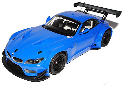 B-M-W Z4 E89 GT3 Coupe Blau Ab 2009 1/18 Minichamps Modell Auto mit individiuellem Wunschkennzeichen