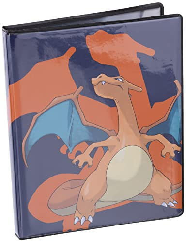 Ultra Pro Pokémon : Dracaufeu - Portfolio Cahier Range-Cartes | Accessoire | Capacité 80 Cartes | 10 Pages | 4 Pochettes | Bleu