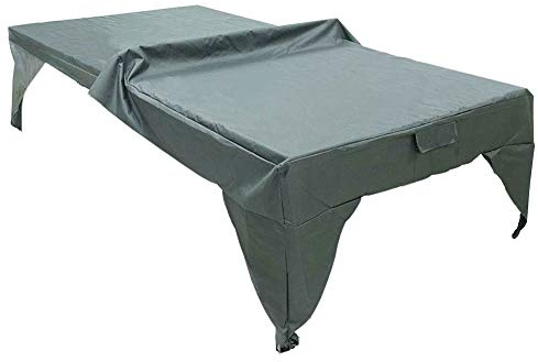 LNIMIKIY Pingpong Tischabdeckung, staubdicht, faltbar, Schutzfolie, Spielplatz, praktisch, Outdoor, wasserdicht, leicht zu reinigen, verschleißfest, ganzjährig, Innenhof, leicht