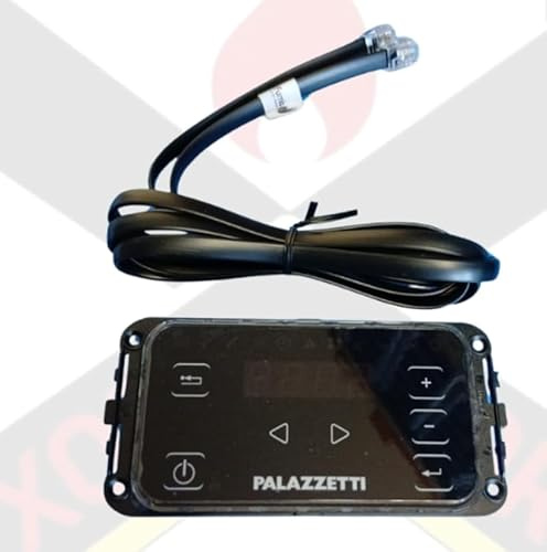 Panello comandi F.ALPHA easy flat nero ORIGINALE PALAZZETTI cod. 895736360