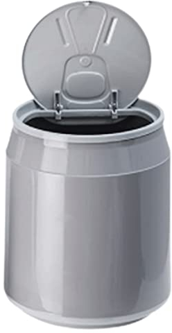 Durable Poubelle en plastique avec couvercle, ordures à boutons-poussoirs peut être silencieuse et douce ouverte, fermée, poubelle de coke créative for la cuisine, bureau Créatif
