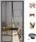 KZhanmy Zanzariera Magnetica per Porte,Tenda Anti-Zanzara Magnetica Chiusa Automatica,per Porta del Balcone e Porta del Patio.-Black A|| 90x240cm(35x94inch)