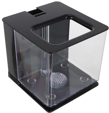 ABOOFAN Aquarium-Tank Und Tischfisch-Setup Mini-Aquarium Acryl-Aquarium Einfache Reinigung Arbeitsersparnis
