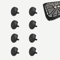 Dashos Pack of 8 Rubber Bands Compatible with COSORI Dual Blaze 6.4L - Replacement Parts and Replacement Parts Compatible with Cosori Dual Blaze Air Fryer