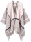 Breezy Lane Damen Schal Wrap Plaid Poncho Cape Übergroße Open Front Strick Umhang Quaste Decke Cardigans für Herbst Winter Urlaub