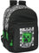 MINECRAFT - Mochila Escolar Infantil, Ideal para Niños de Diferentes Edades, Cómoda y Versátil, Calidad y Resistencia, 32x15x42 cm, Color Negro/Gris/Verde