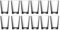 JORISELECTION LOT DE 12 VERRES À EAU 215 CC LOOP