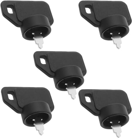 LT Easiyl 5pcs Lawn Mower Starter Keys Mower Snowblowers Replacement Key Compatible with Titan Zero Turn Mower ZX5400 ZX6050 ZX5000 ZX6000