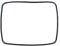 Goma Horno con Código Original 8996619260491 899661926049/1 8996619143176 899661914317/6 para AEG para Electrolux para Zanussi - Junta Horno con 4 Ganchos - MADE IN EU - Garantía de 10 Años - MONTERAL