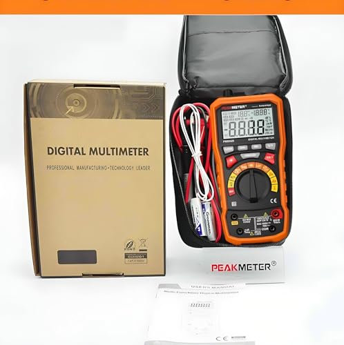 PEAKMETER PM8229 Automotive Multimeter Digital Multi Tester Mit Multi-Funktion Lux Sound Level Frequency Temperatur Humidity Test Electrician Tools Auto Range Multi Meter
