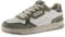 Victoria 1985 Basket Basse Unisexe C80 Cuir & Pièces Colorées & en Croûte De Cuir & Logo Rétro 8800120 pour Adulte Kaki 42