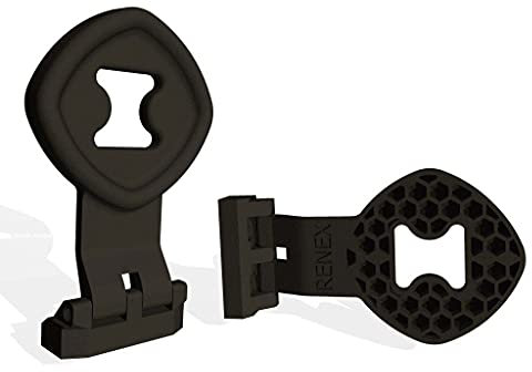 Ersatz-Scharnierschloss Kompatibel mit Keter Woodland Midi Store it Out Aufbewahrungsbox/Mülltonnenbox Generisch Lasche Ersatzteil