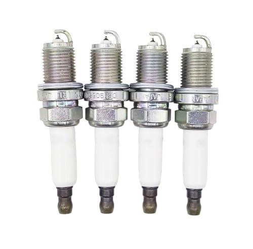 QKFTCSDW Kfz-Ersatz 4/20PCS 06H905601A PFR7S8EG 1675 Platin Zündkerze Kompatibel mit Audi A3 A4 A5 Q5 R8 S5 VW Golf Jetta Passat Tiguan A4L 06H 905 601A(20PCS)