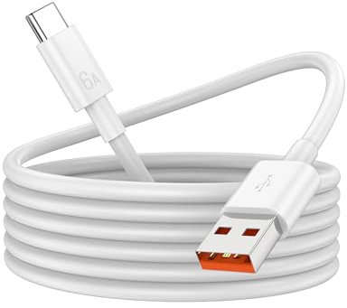 6A SuperCharge Cavo USB C per Honor 90 Lite 200 Lite, ACOCOBUY 100W 2M Cavo Tipo C Ricarica Rapida dei Dati, Ricarica Rapida SuperCharge per Honor Magic6 Lite 5 Lite 6 5 Pro X6b X8b Pura 70 P60 Pad X9