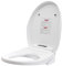 Sedile WC elettronico intelligente con funzione di riscaldamento, asciugatura ad aria calda, funzione di abbassamento automatico, doccia elettrica, WC riscaldabile, coperchio WC rotondo, materiali