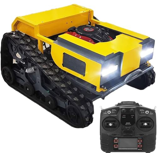 Rasaerba Robotico Telecomandato, Tagliaerba A Benzina Da 9,5hp Con Motore A 4 Tempi, Capacità Di Salita Del 45°, Illuminazione Led, Rasaerba Automatico Per Fattorie, Giardini E Terreni In Pendenza