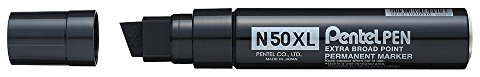 Pentel N50XL Aluminium Housing, Black