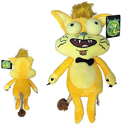 Rick und Morty - Katze Squanchy 15/40cm plüsch (11/30cm sitzend) - super weiche Qualität