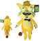 Rick und Morty - Katze Squanchy 15/40cm plüsch (11/30cm sitzend) - super weiche Qualität