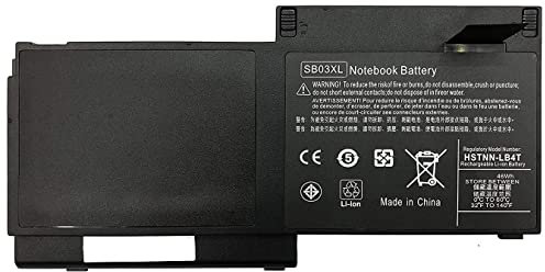 XITAIAN 11.1V 46Wh SB03XL Replacement Laptop Battery for HP EliteBook 820 G1 716726-1C1 716726-421 E7U25ET F6B38PA HSTNN-LB4T SB03046XL