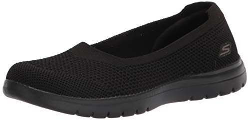 Skechers Women's On-the-go Flex Wonderous Pumps,Black Textile Trim,5.5 UK